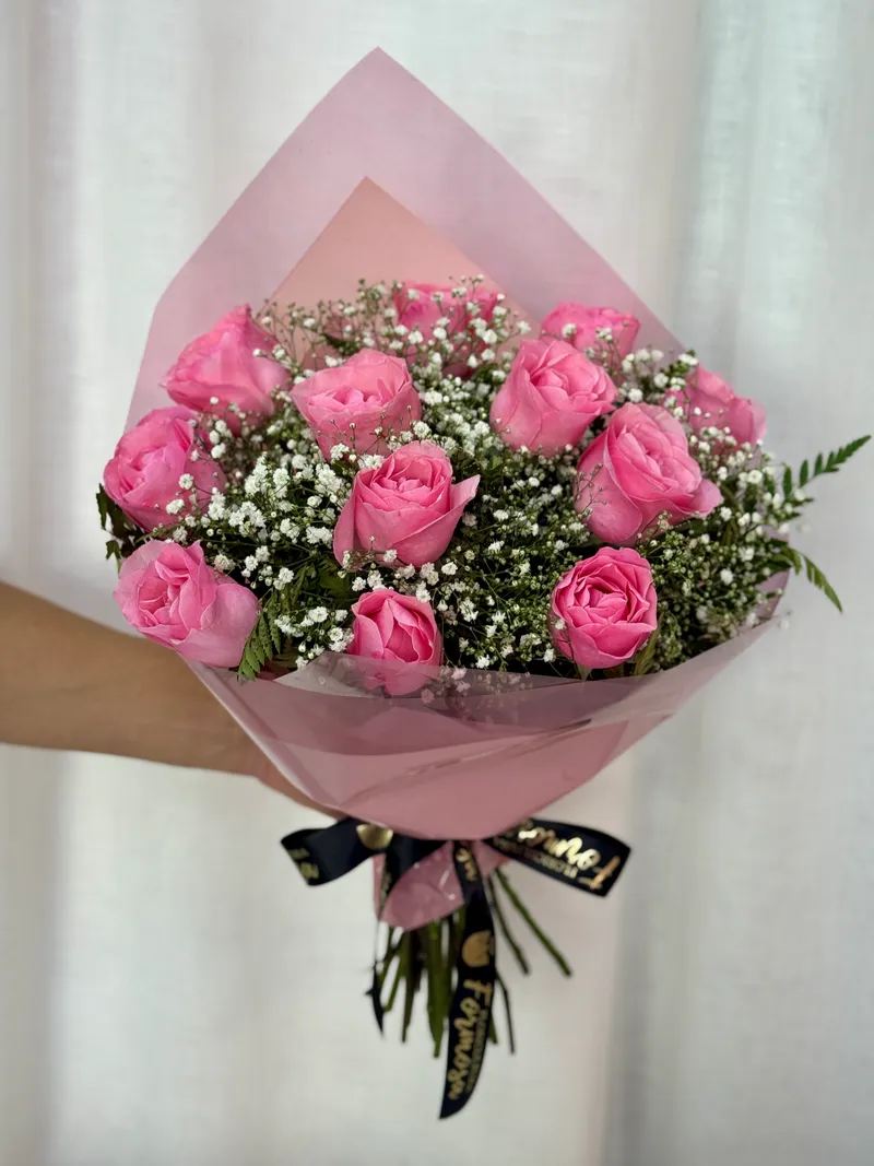 BOUQUET TRADICIONAL COR DE ROSA